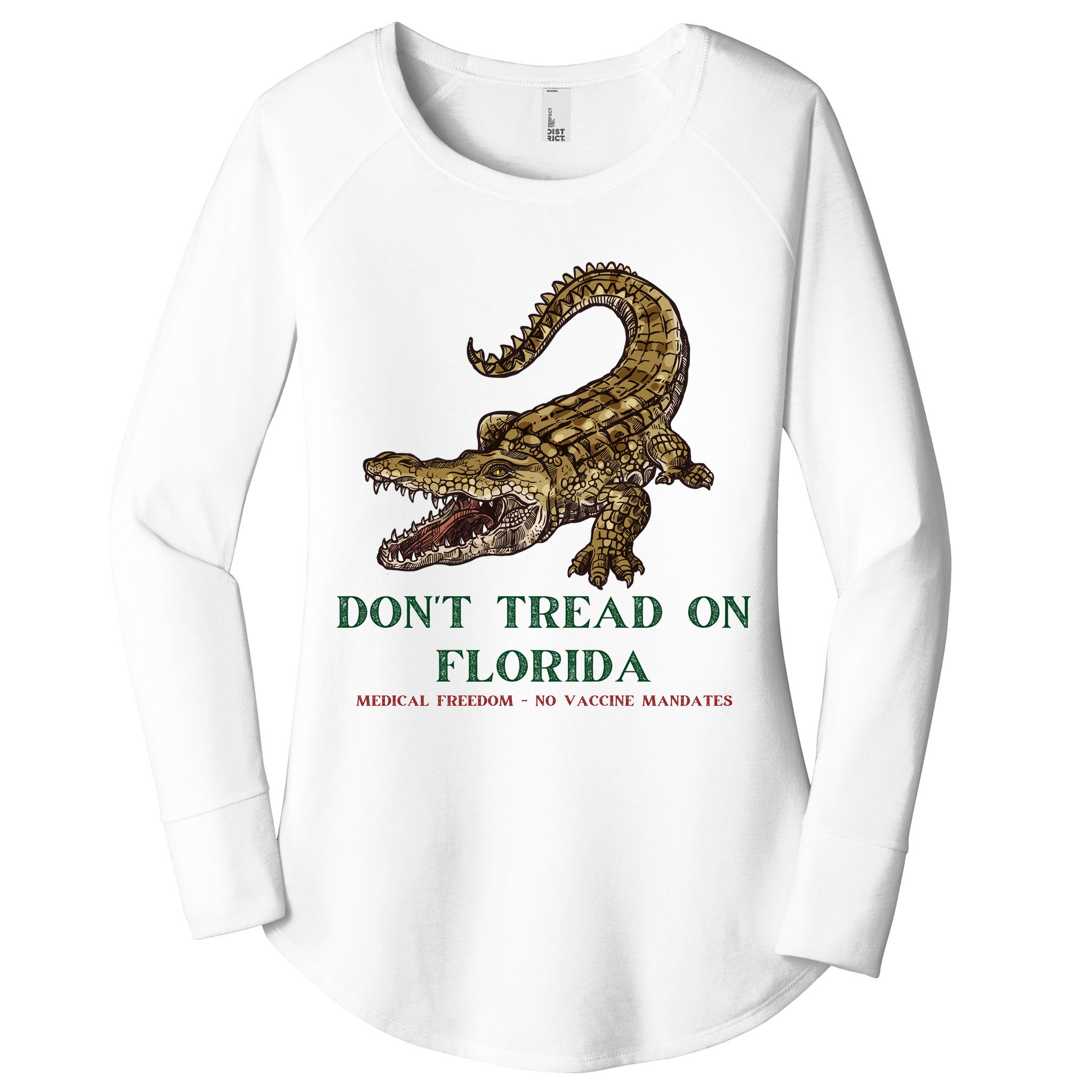Don't Tread On Florida Women's Perfect Tri Tunic Long Sleeve Shirt