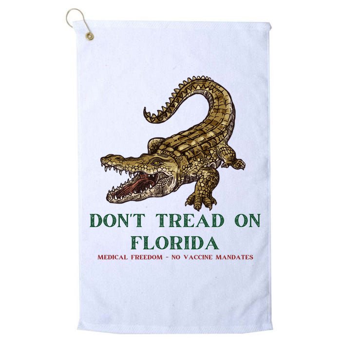Don't Tread On Florida Golf Towel
