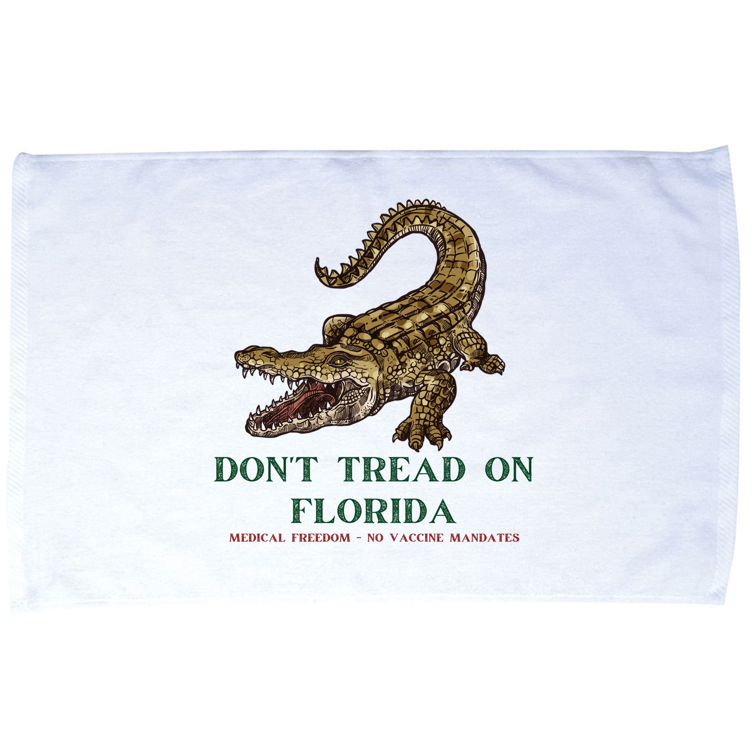Don't Tread On Florida Microfiber Hand Towel
