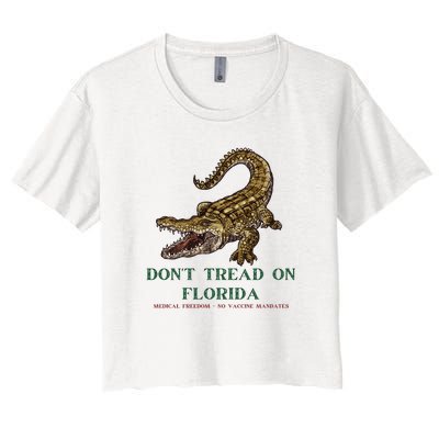 Don't Tread On Florida Women's Crop Top Tee