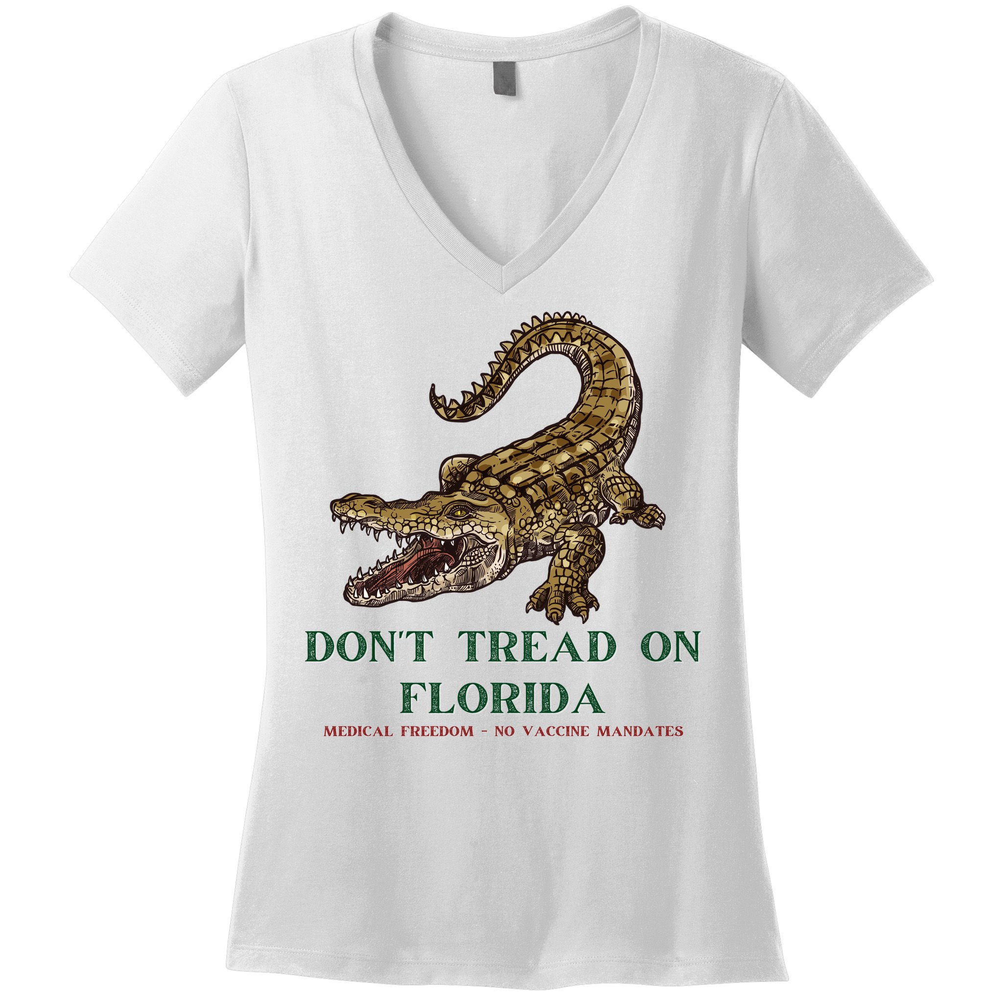 Don't Tread On Florida Women's V-Neck T-Shirt