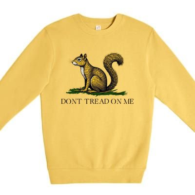 Dont Tread On Me Squirrel Premium Crewneck Sweatshirt