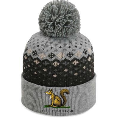 Dont Tread On Me Squirrel The Baniff Cuffed Pom Beanie