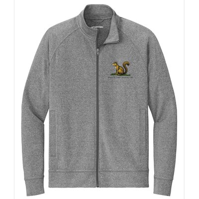 Dont Tread On Me Squirrel Stretch Full-Zip Cadet Jacket