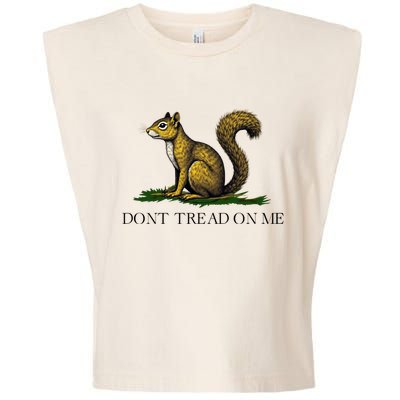 Dont Tread On Me Squirrel Garment-Dyed Women's Muscle Tee