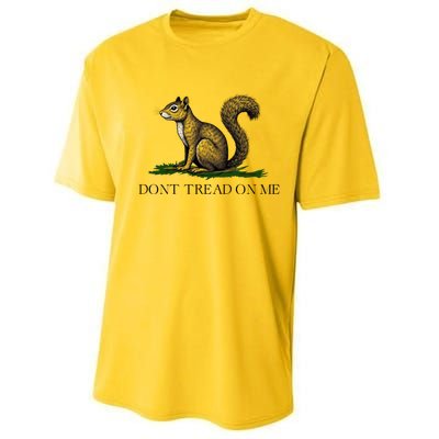 Dont Tread On Me Squirrel Performance Sprint T-Shirt