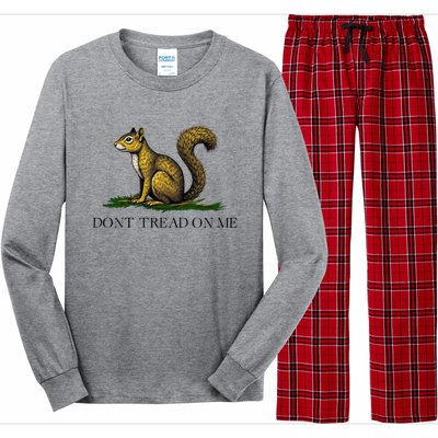 Dont Tread On Me Squirrel Long Sleeve Pajama Set