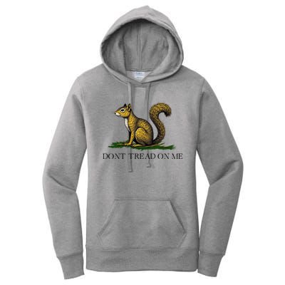 Dont Tread On Me Squirrel Women's Pullover Hoodie