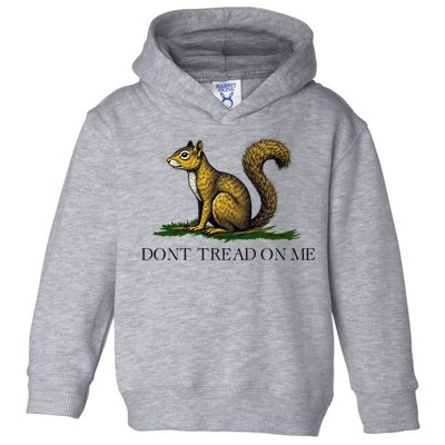 Dont Tread On Me Squirrel Toddler Hoodie