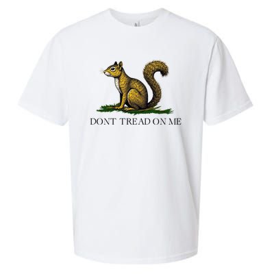 Dont Tread On Me Squirrel Sueded Cloud Jersey T-Shirt