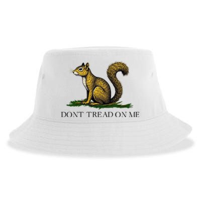 Dont Tread On Me Squirrel Sustainable Bucket Hat