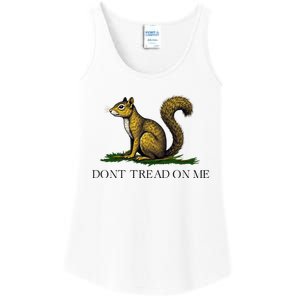 Dont Tread On Me Squirrel Ladies Essential Tank