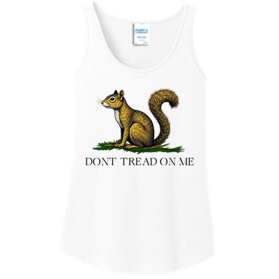 Dont Tread On Me Squirrel Ladies Essential Tank