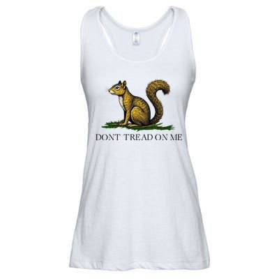Dont Tread On Me Squirrel Ladies Essential Flowy Tank