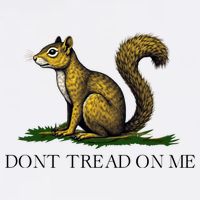 Dont Tread On Me Squirrel Flatbill Hat
