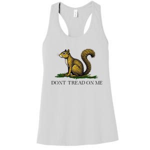 Dont Tread On Me Squirrel Women's Racerback Tank