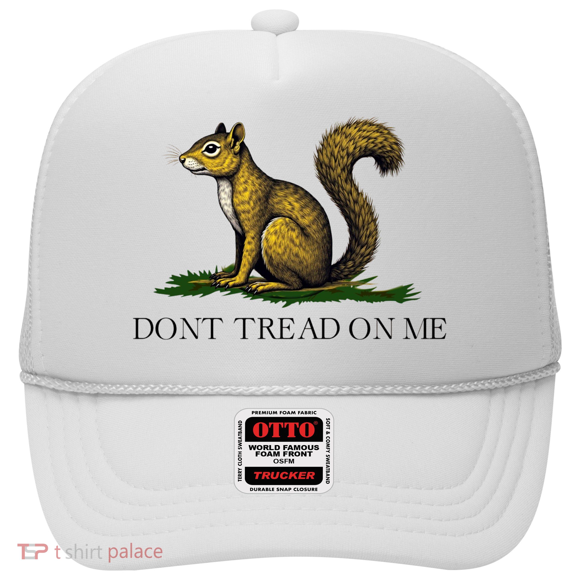 Dont Tread On Me Squirrel Trucker Hat