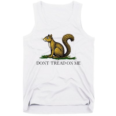 Dont Tread On Me Squirrel Tank Top