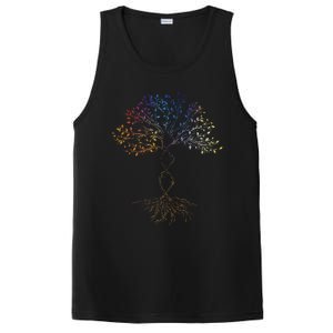 DNA Tree Of Life Science Earth Day Genetics Biologist PosiCharge Competitor Tank