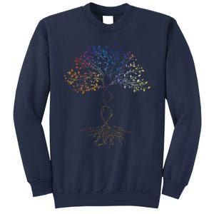 DNA Tree Of Life Science Earth Day Genetics Biologist Sweatshirt