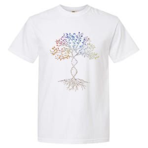 DNA Tree Of Life Science Earth Day Genetics Biologist Garment-Dyed Heavyweight T-Shirt