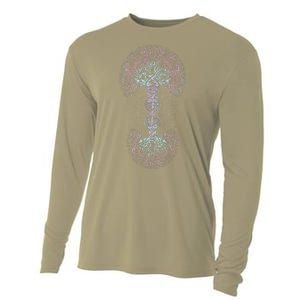 DNA Tree Of Life Science Of Genetics Earth Day Genealogy Love Cooling Performance Long Sleeve Crew