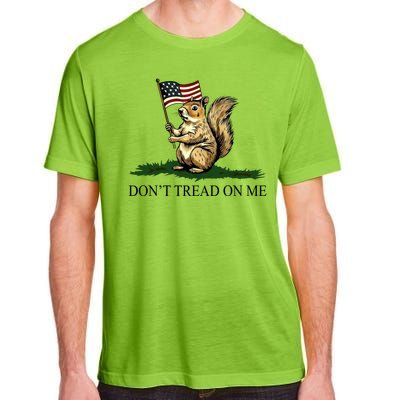 Dont Tread On Me Peanut The Squirrel Usa Flag Adult ChromaSoft Performance T-Shirt