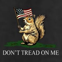 Dont Tread On Me Peanut The Squirrel Usa Flag Cool Comfort Performance Bucket Hat
