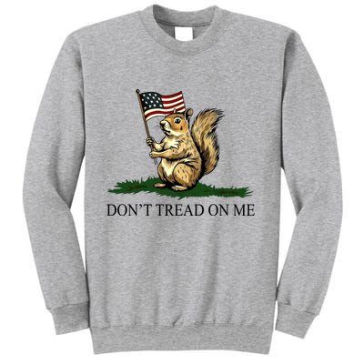 Dont Tread On Me Peanut The Squirrel Usa Flag Sweatshirt