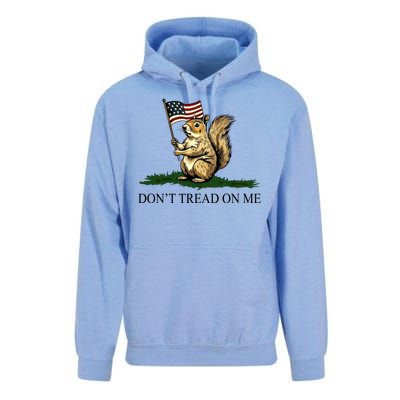 Dont Tread On Me Peanut The Squirrel Usa Flag Unisex Surf Hoodie