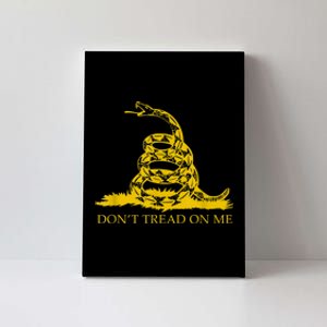 Don’t Tread On Me Shirts For Men Gadsden Flag Yellow Snake Canvas