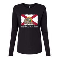 Don't Tread On Florida Governor Ron DeSantis Campaign Womens Cotton Relaxed Long Sleeve T-Shirt