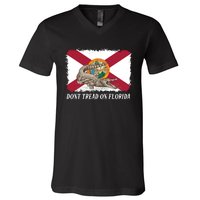 Don't Tread On Florida Governor Ron DeSantis Campaign V-Neck T-Shirt