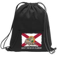 Don't Tread On Florida Governor Ron DeSantis Campaign Sweatshirt Cinch Pack Bag