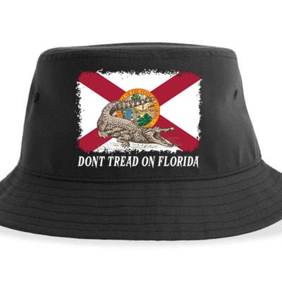 Don't Tread On Florida Governor Ron DeSantis Campaign Sustainable Bucket Hat