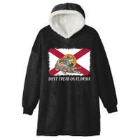 Don't Tread On Florida Governor Ron DeSantis Campaign Hooded Wearable Blanket