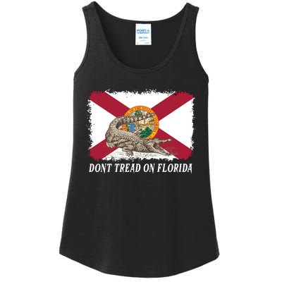 Don't Tread On Florida Governor Ron DeSantis Campaign Ladies Essential Tank