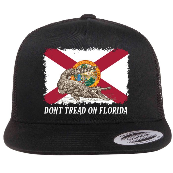 Don't Tread On Florida Governor Ron DeSantis Campaign Flat Bill Trucker Hat