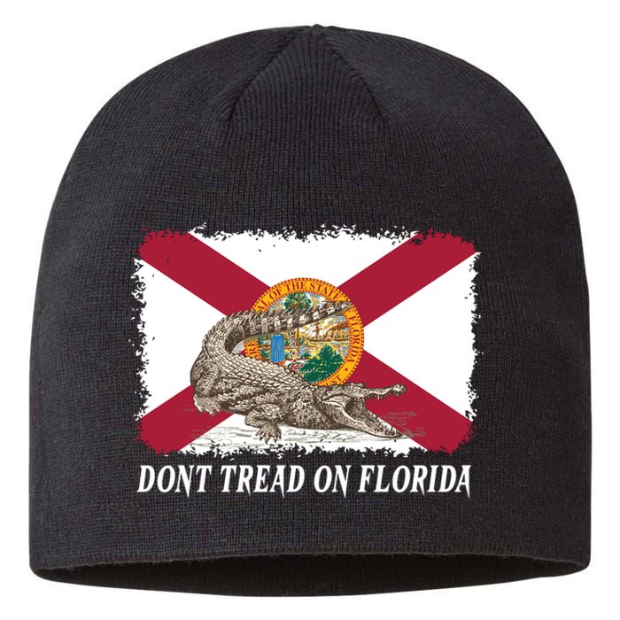 Don't Tread On Florida Governor Ron DeSantis Campaign Sustainable Beanie