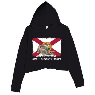 Don't Tread On Florida Governor Ron DeSantis Campaign Crop Fleece Hoodie