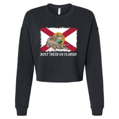 Don't Tread On Florida Governor Ron DeSantis Campaign Cropped Pullover Crew