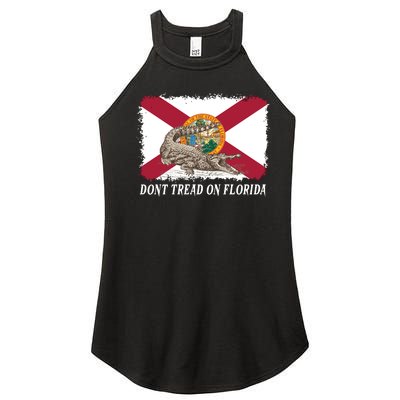 Don't Tread On Florida Governor Ron DeSantis Campaign Women's Perfect Tri Rocker Tank