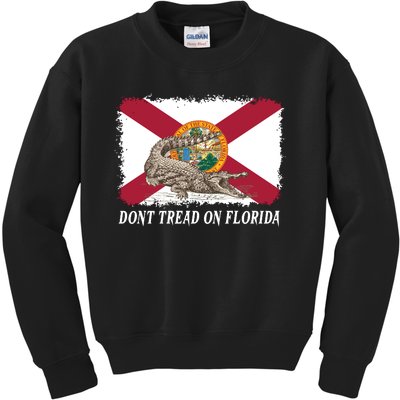 Don't Tread On Florida Governor Ron DeSantis Campaign Kids Sweatshirt