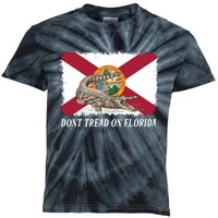 Don't Tread On Florida Governor Ron DeSantis Campaign Kids Tie-Dye T-Shirt