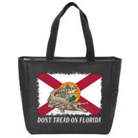 Don't Tread On Florida Governor Ron DeSantis Campaign Zip Tote Bag