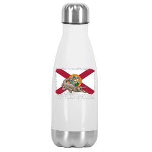 Don't Tread On Florida Governor Ron DeSantis Campaign Stainless Steel Insulated Water Bottle