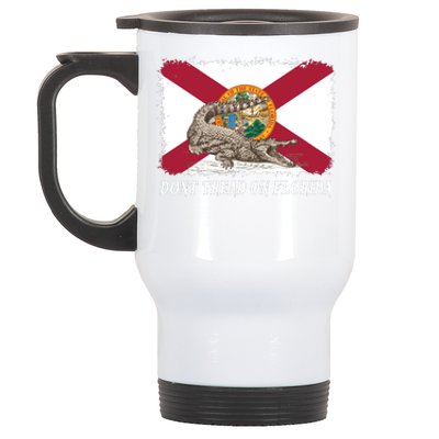 Don't Tread On Florida Governor Ron DeSantis Campaign Stainless Steel Travel Mug