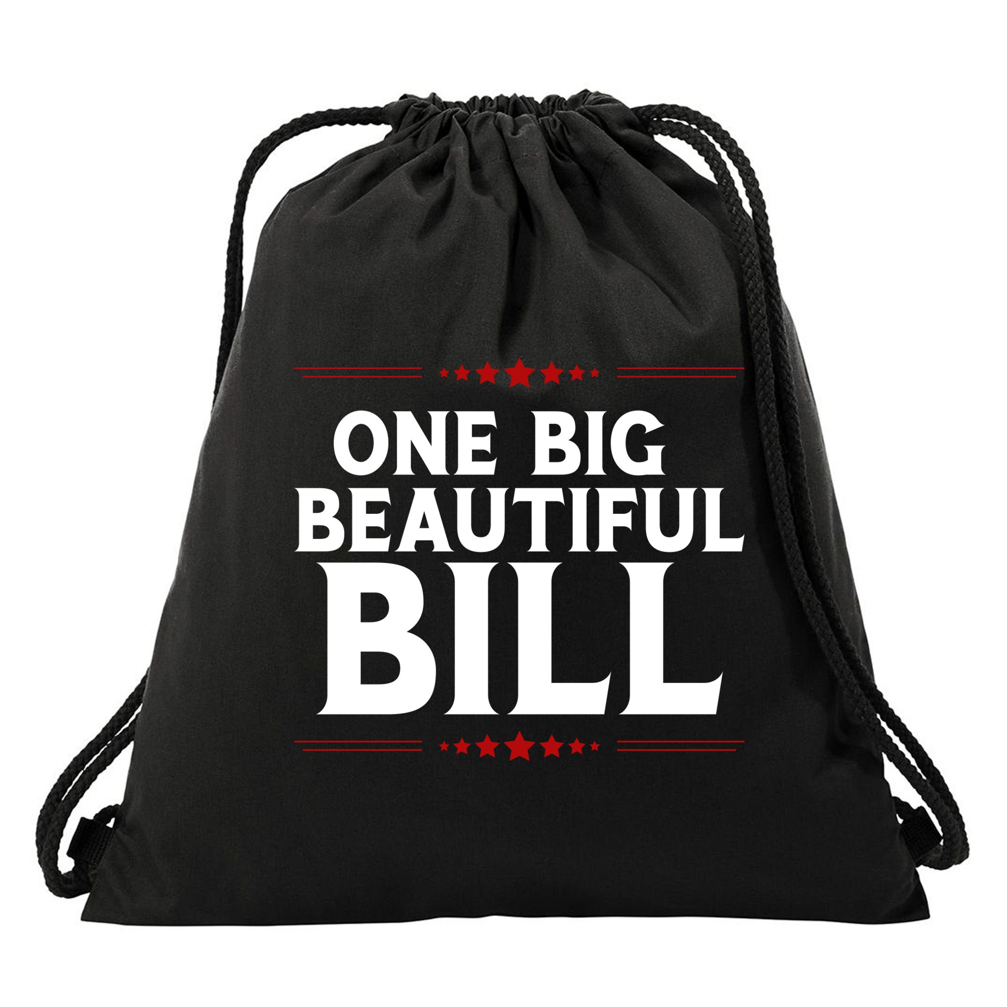 Donald Trump One Big Beautiful Bill Drawstring Bag