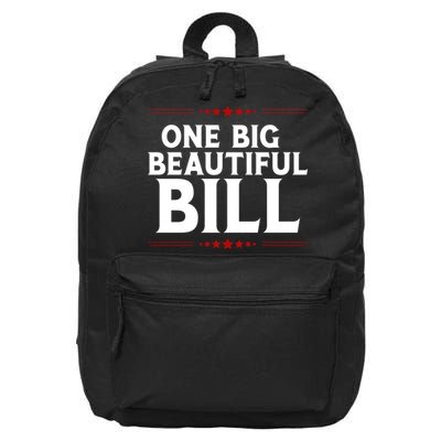 Donald Trump One Big Beautiful Bill 16 in Basic Backpack