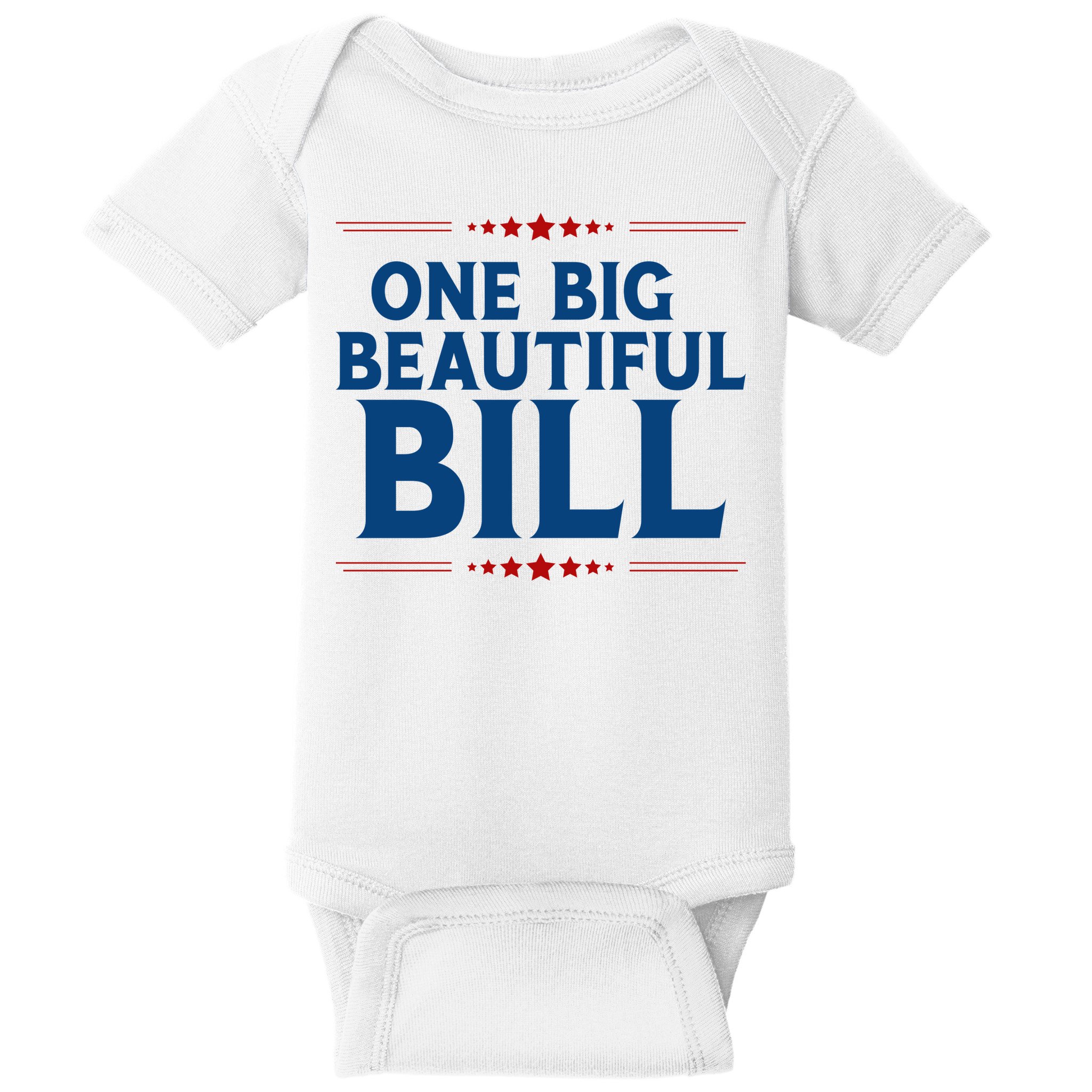 Donald Trump One Big Beautiful Bill Baby Bodysuit